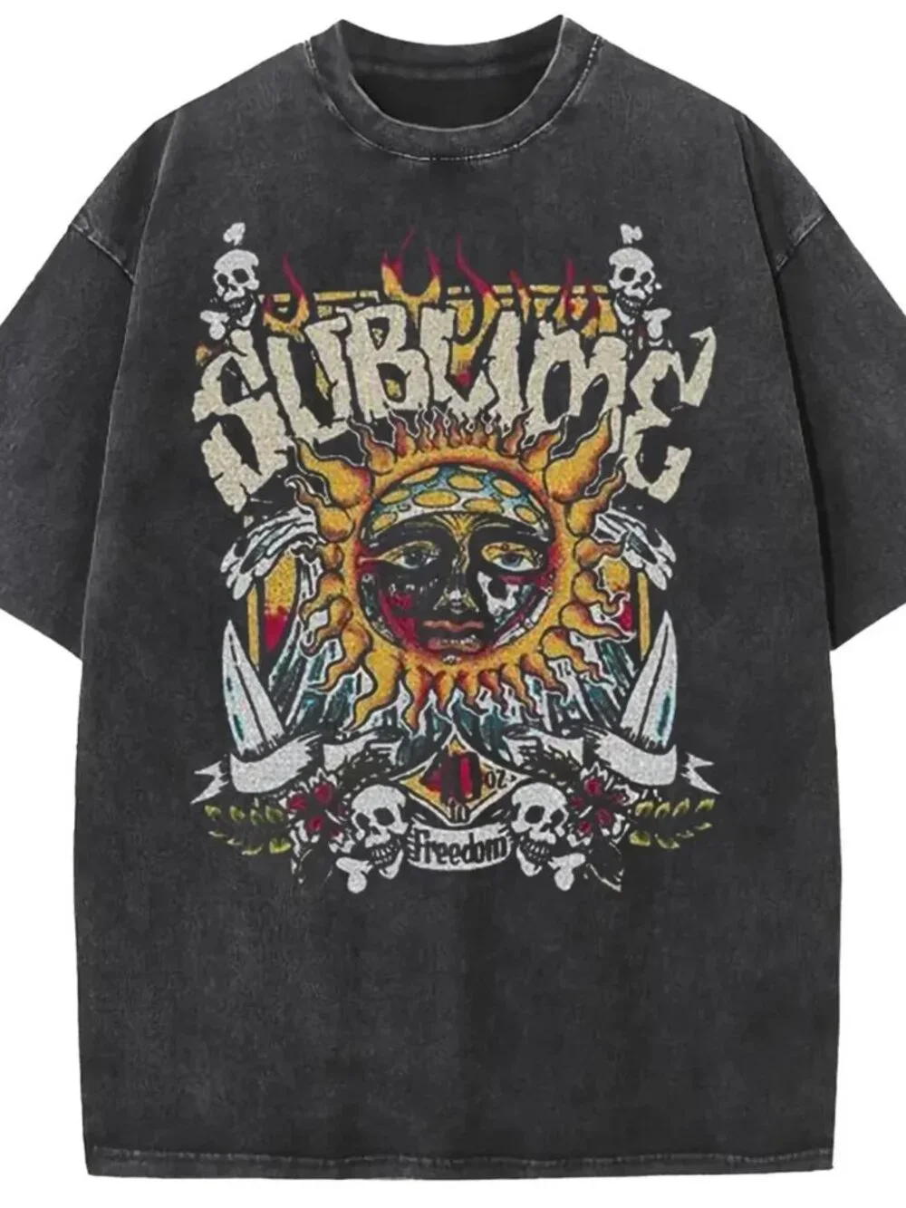 40oz to Freedom Vintage Shirt, Sublime Graphic